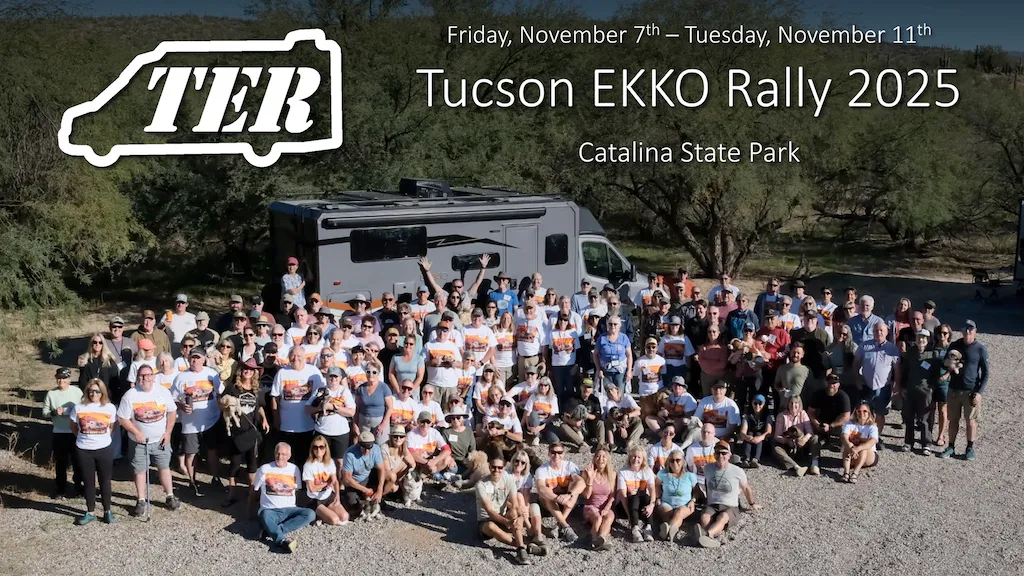 Tucson Ekko Rally 2025 Group Photo
